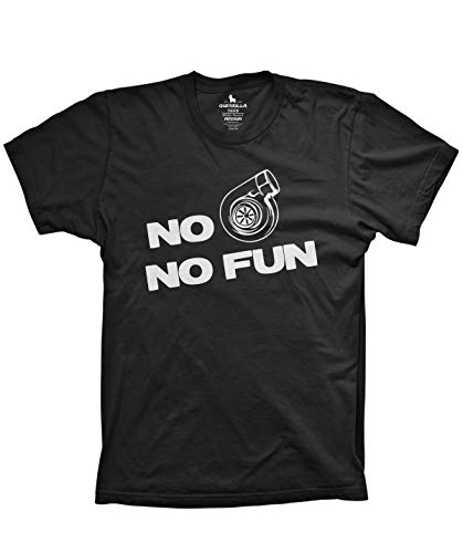 Guerrilla Tees No Turbo No fun shirt funny jdm tshirt graphic car and racing tshirt boost turbo