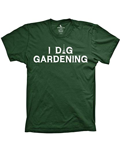 Guerrilla Tees I dig Gardening Outdoorsman Shirt