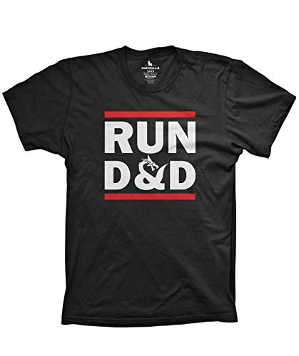 Run D&D Shirt Funny Tshirts Board Game dice Shirt