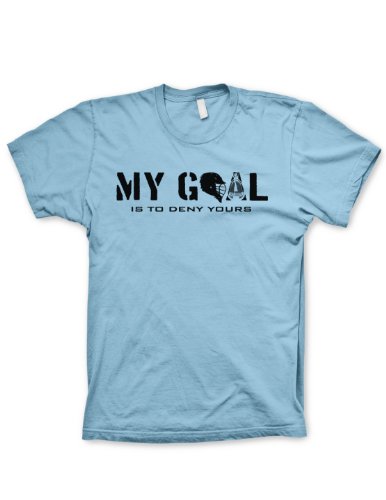 My Goal Lacrosse Shirt, Light Blue