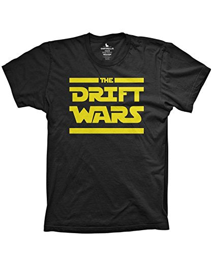 Guerrilla Tees Drift Wars funny drifting shirt movie parody shirts