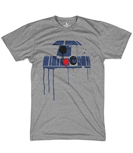 Resourceful Astromech Droid Funny Movie Shirt Graphic Distressed Tshirt Funny sci fi Movie tee