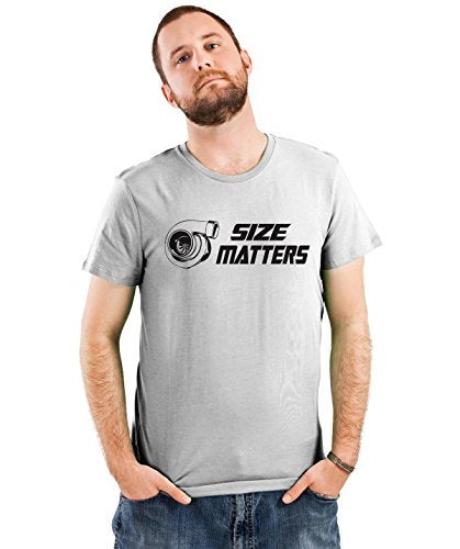 Guerrilla Tees Size Matters JDM tshirt turbocharger tee boost turbo racing shirt