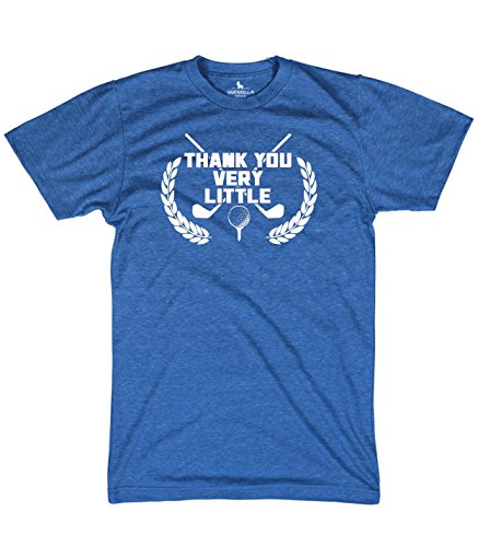 Guerrilla Tees Thank You Very Little Funny Golf Tshirts Sarcastic Golf tee