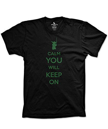 Calm You Will Keep on Funny Keep Calm yoda Shirts