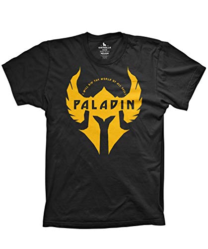 Guerrilla Tees Paladin Shirts I Will rid The World of All Evil Tshirt