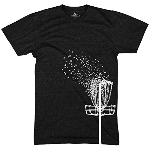 Birds on The Basket Shirt disc Golf Shirts Funny Graphic Tshirts