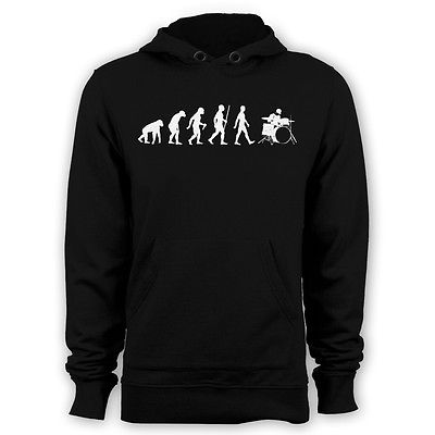 Evolution of the drummer hood drumming hoodies