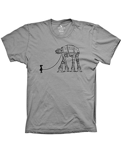 Guerrilla Tees Walking at-at Shirt Funny Graphic Space Movie Shirts mech Shirts