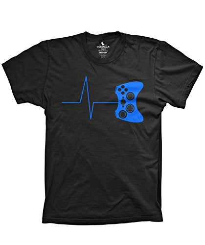 Heartbeat of a Gamer Tshirt Funny Gaming Video Game Shirt