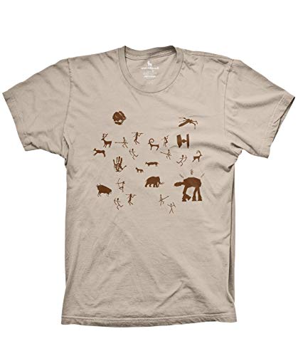 Cave Painting Shirt Funny sci fi Movie Ancient cave Painting tee