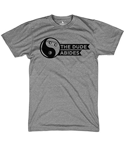 Guerrilla Tees The Dude Abides Funny Bowling Movie Billiards Drinking Shirts