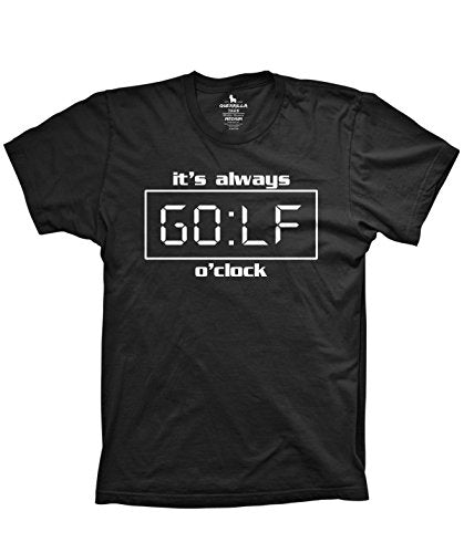 It's Golf O Clock Funny time for Golfing Tshirts Sunday Shirt