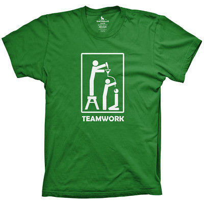 Teamwork shirt St Patricks Day Irish tee College drinking tshirt