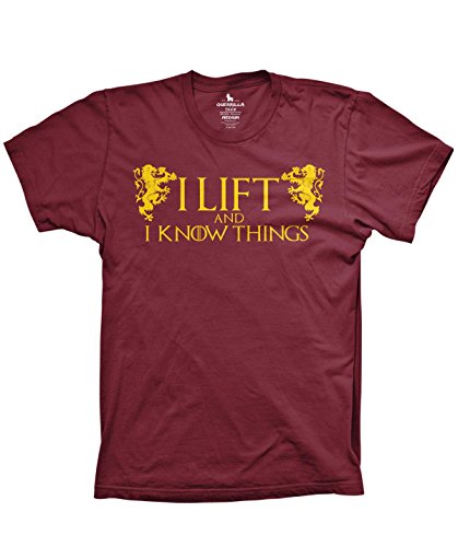 I Lift and I Know Things Shirt Funny Tyrion Lannister Shirts