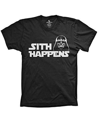 Guerrilla Tees Sith Happens Shirt Funny Shirts Jedi Tshirt