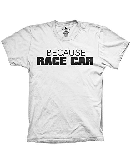 Guerrilla Tees Because Racecar Shirt Funny Tshirt JDM Shirt Racing Shirts Boost Turbo